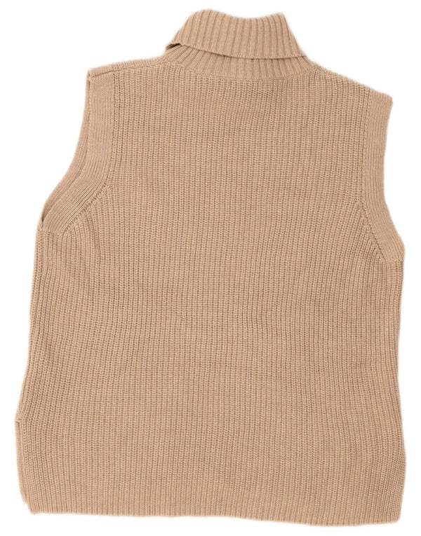 Marks & Spencer Γυναικεία Longline Oversized Vest Tank Top 10 Small Beige