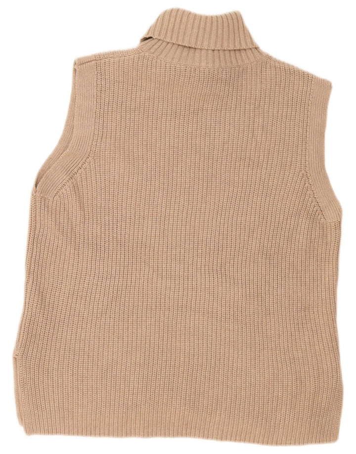 Marks & Spencer Γυναικεία Longline Oversized Vest Tank Top 10 Small Beige