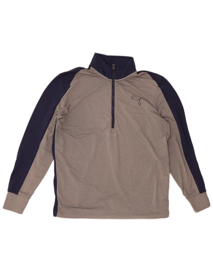 Ανδρική φόρμα πουλόβερ με φερμουάρ στο επάνω μέρος Medium