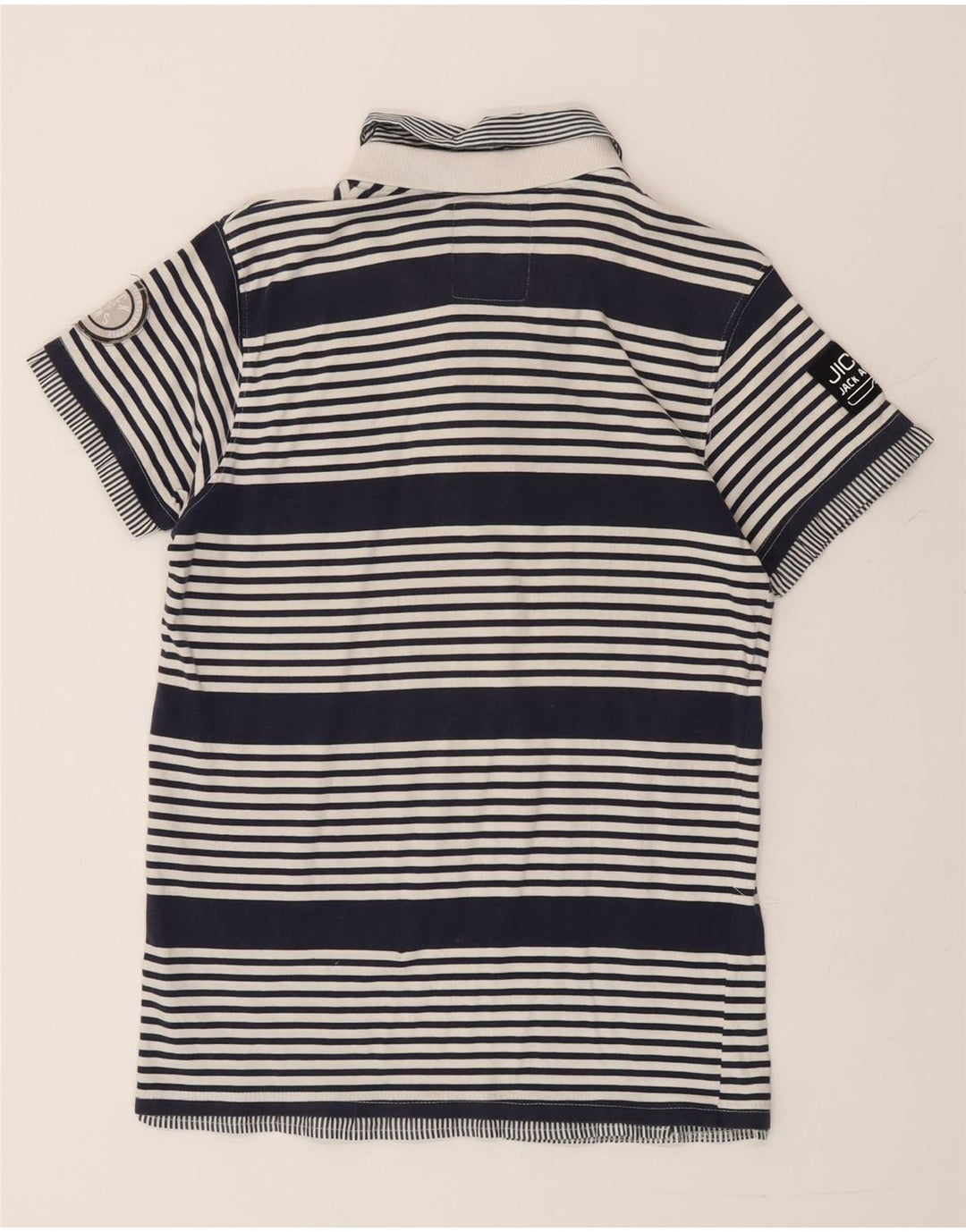 Jack & Jones Ανδρικό πουκάμισο πόλο μεγάλο μπλε ριγέ