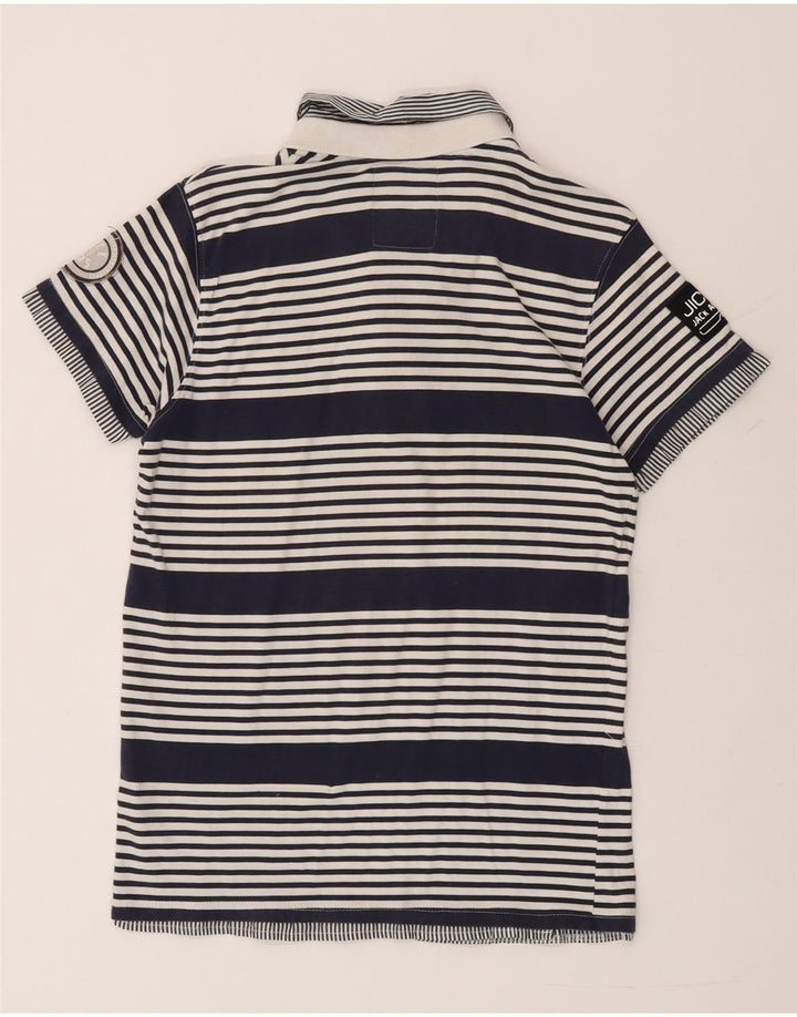 Jack & Jones Ανδρικό πουκάμισο πόλο μεγάλο μπλε ριγέ