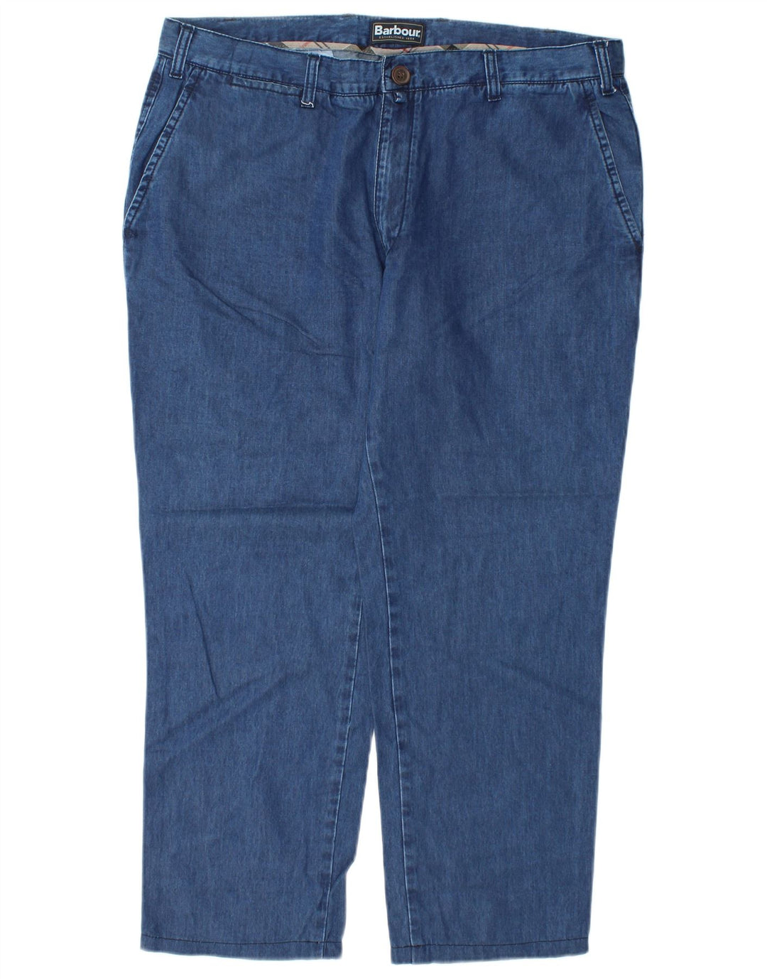 Γυναικείο τζιν Barbour Regular Fit XL W36 L27 Blue Lyocell