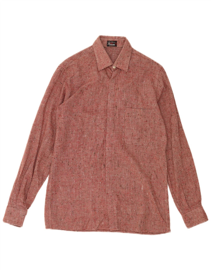 Ρωμαϊκό ανδρικό πουκάμισο μέγεθος 36 14 Small Red Flecked