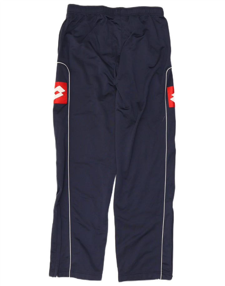 Ανδρική αθλητική φόρμα Lotto Graphic Παντελόνι Μεγάλο Navy Blue Polyester