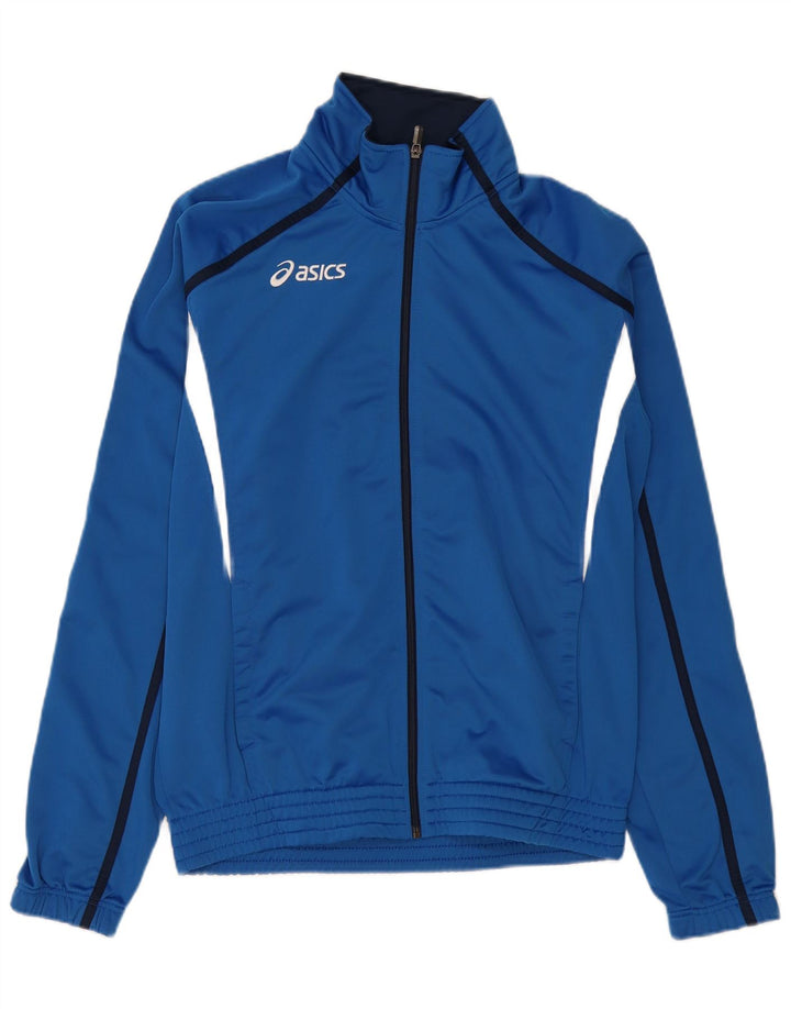 Ανδρική φόρμα Asics Top Jacket XL Blue Colourblock Polyester