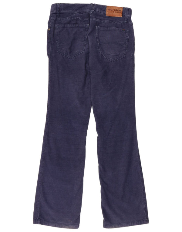 Tommy Hilfiger Ανδρικό μποτάκι κοτλέ παντελόνι W30 L32 Navy Blue Cotton