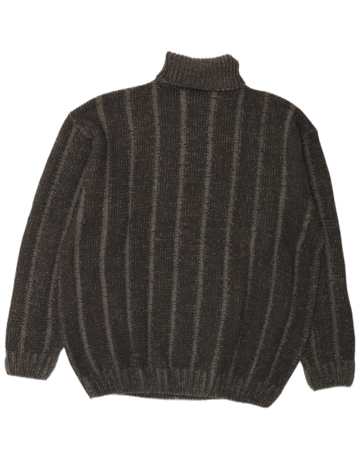 Ανδρικό πουλόβερ Canda Roll Neck Jumper 2XL Grey Argyle/Diamond Acrylic