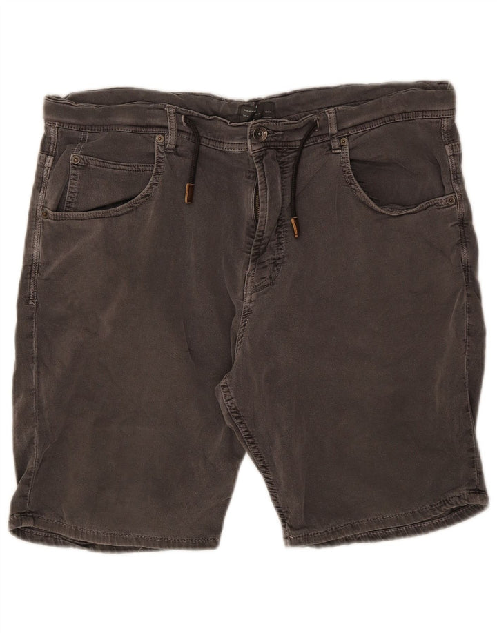 Zara Ανδρικό τζιν σορτς EU 44 Large W34 Γκρι