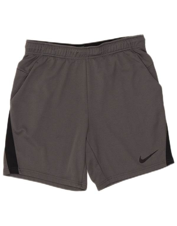 Ανδρικά σορτς Nike Dri Fit με μεσαίο γκρι χρώμα, πολυεστέρας