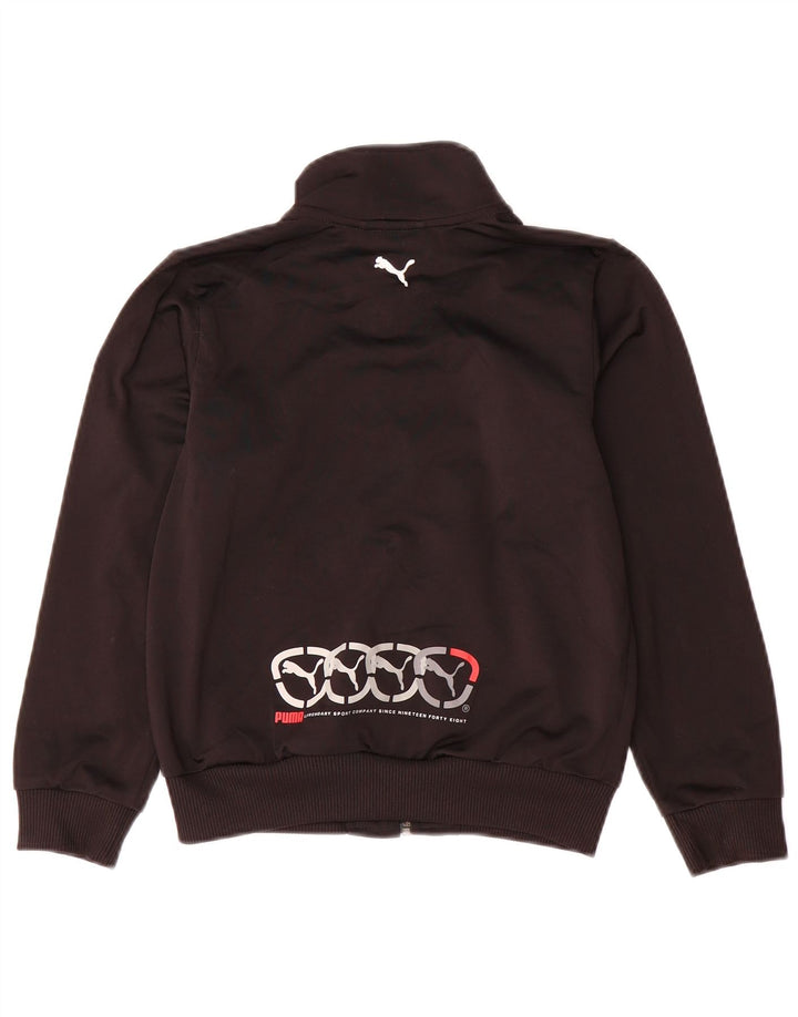 Μπουφάν PUMA Boys Graphic αθλητική φόρμα 7-8 ετών Μαύρο