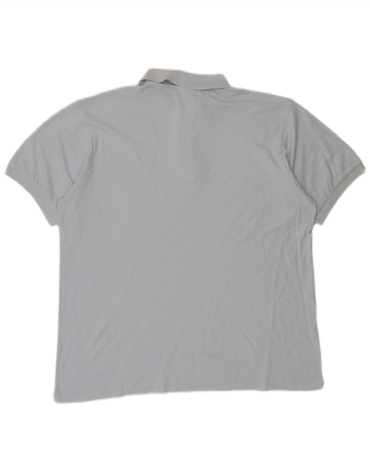 Ανδρικό πουκάμισο πόλο Lacoste, μέγεθος 6 XL, μπλε βαμβακερό