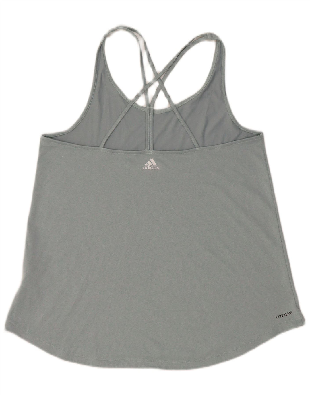 Adidas Γυναικείο Aeroready Vest Top UK 14 Large Grey Polyester