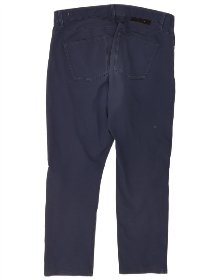 Ανδρικό ίσιο casual παντελόνι Nike W36 L27 Navy Blue Polyester