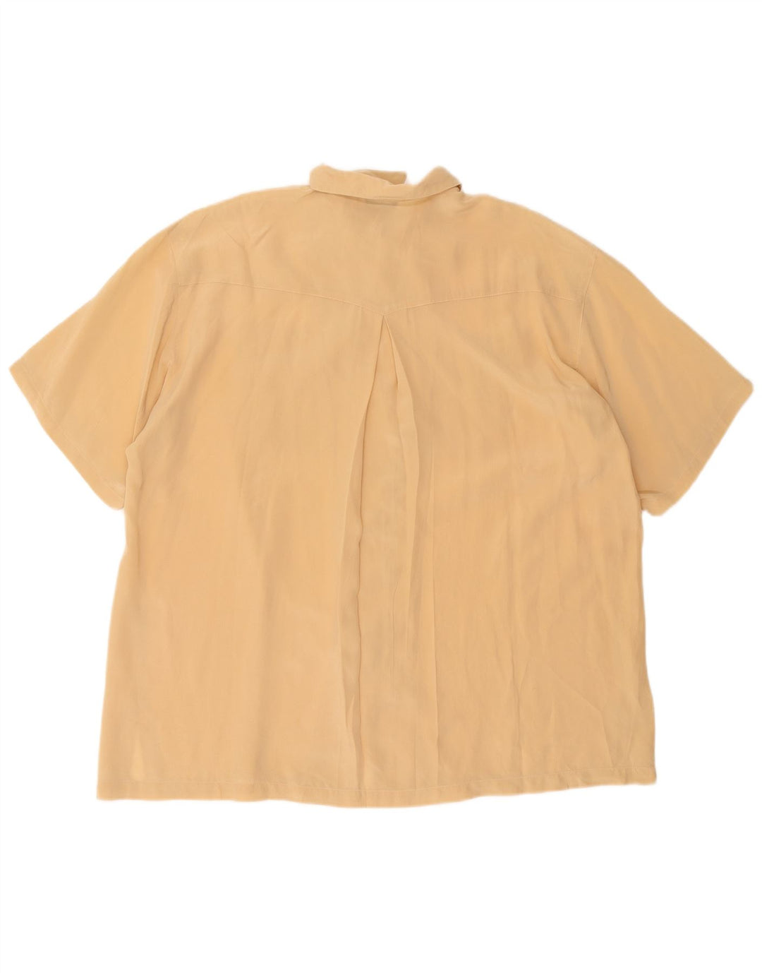 Marella Γυναικείο πουκάμισο Oversized κοντομάνικο Μπλούζα IT 42 Medium Beige