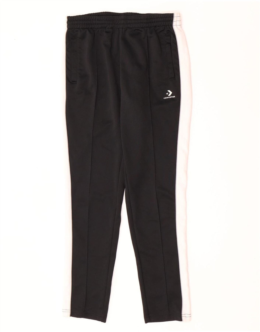 Γυναικεία αθλητική φόρμα Converse Παντελόνι UK 8 Small Black Colourblock Polyester