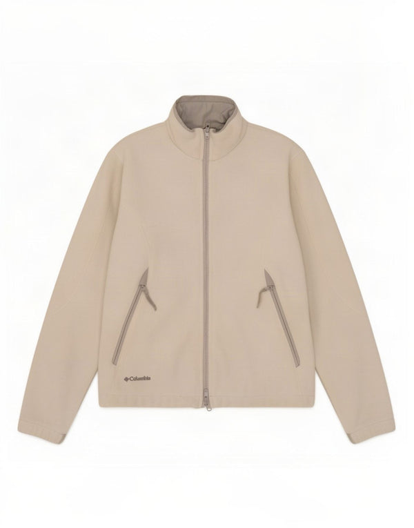 Columbia Γυναικείο μπουφάν Fleece UK 10 Small White Colourblock Πολυεστέρας