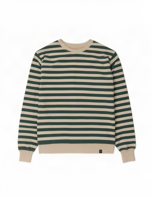 Φούτερ Zara Boys Jumper 9-10 Years Πράσινο ριγέ