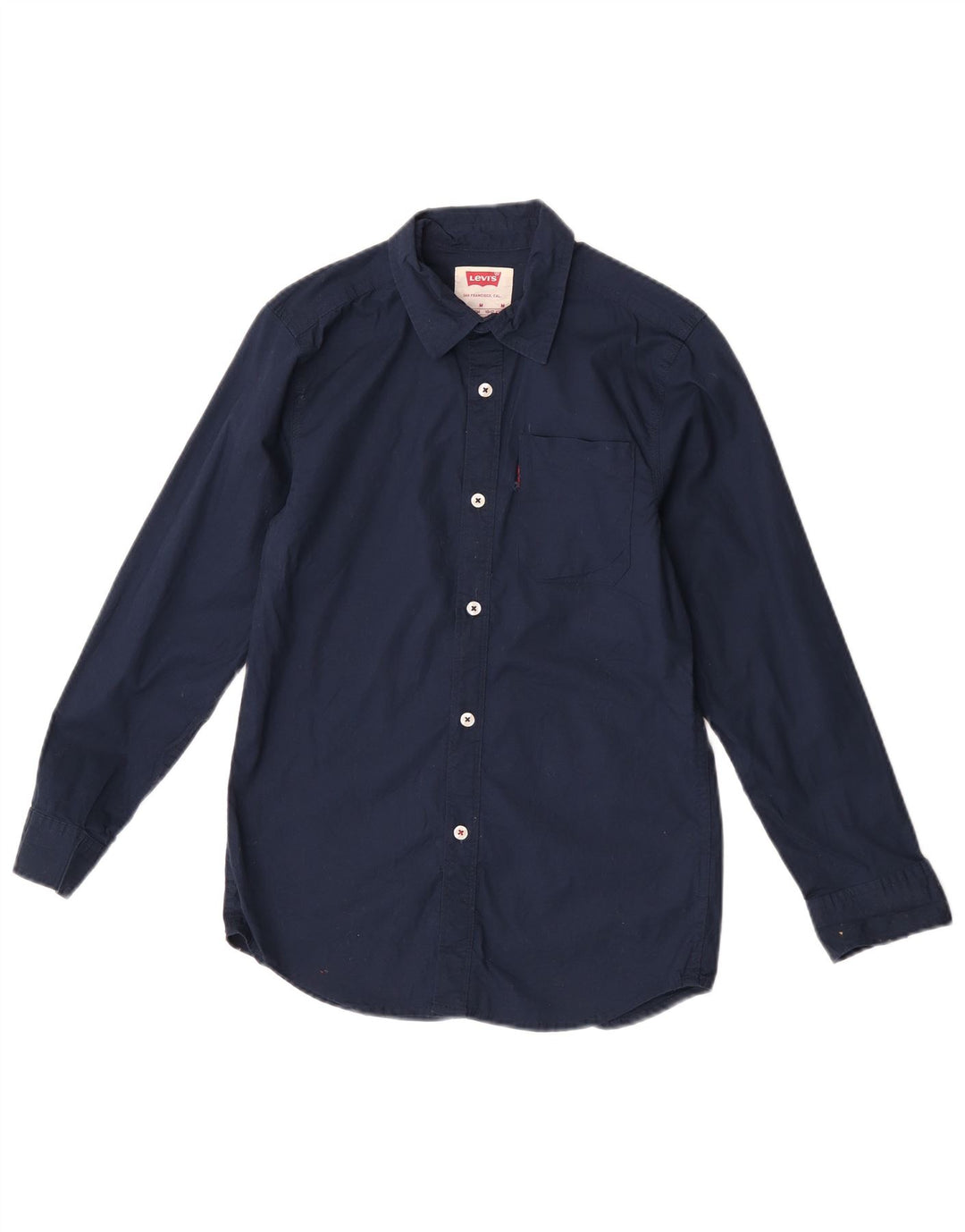 Μπλουζάκι Levi's Boys 10-11 Years Medium Navy Blue Cotton
