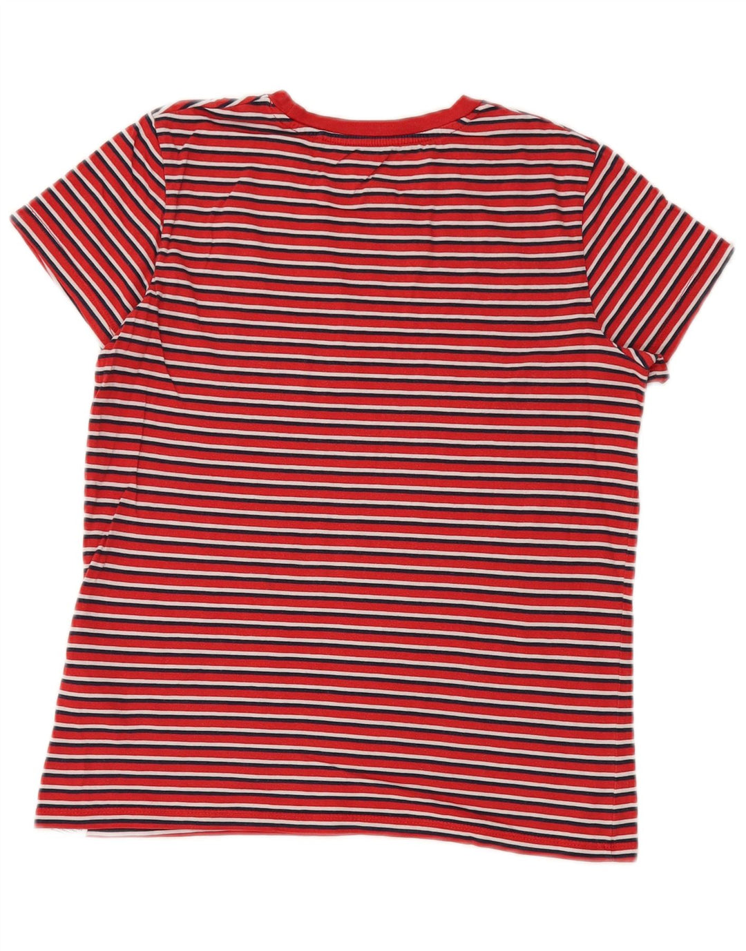 LEVI'S Ανδρικό T-Shirt Top Μικρό κόκκινο ριγέ βαμβακερό