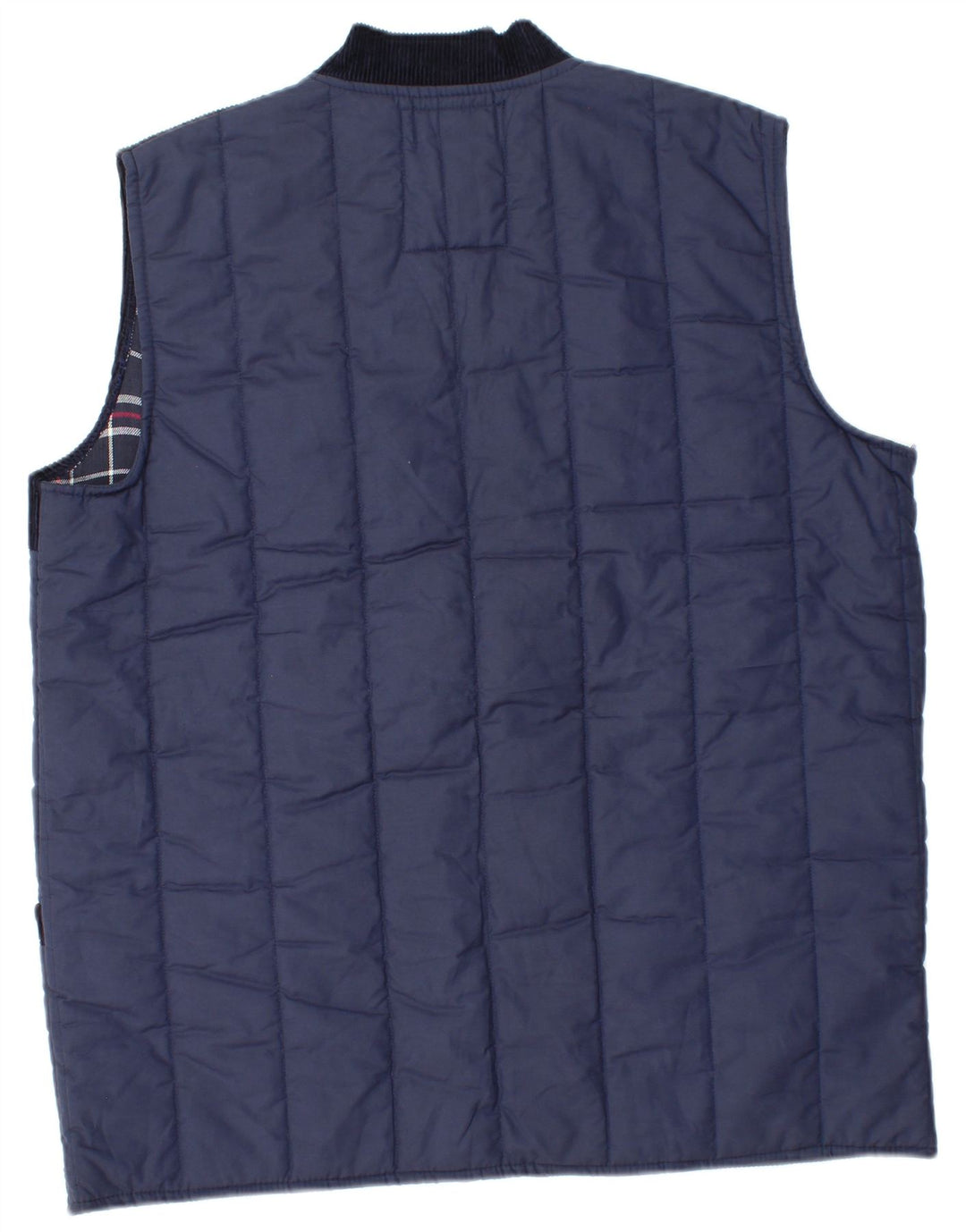 Oxford Blue Mens Padded Gilet UK 38 Medium Navy Blue Polyester