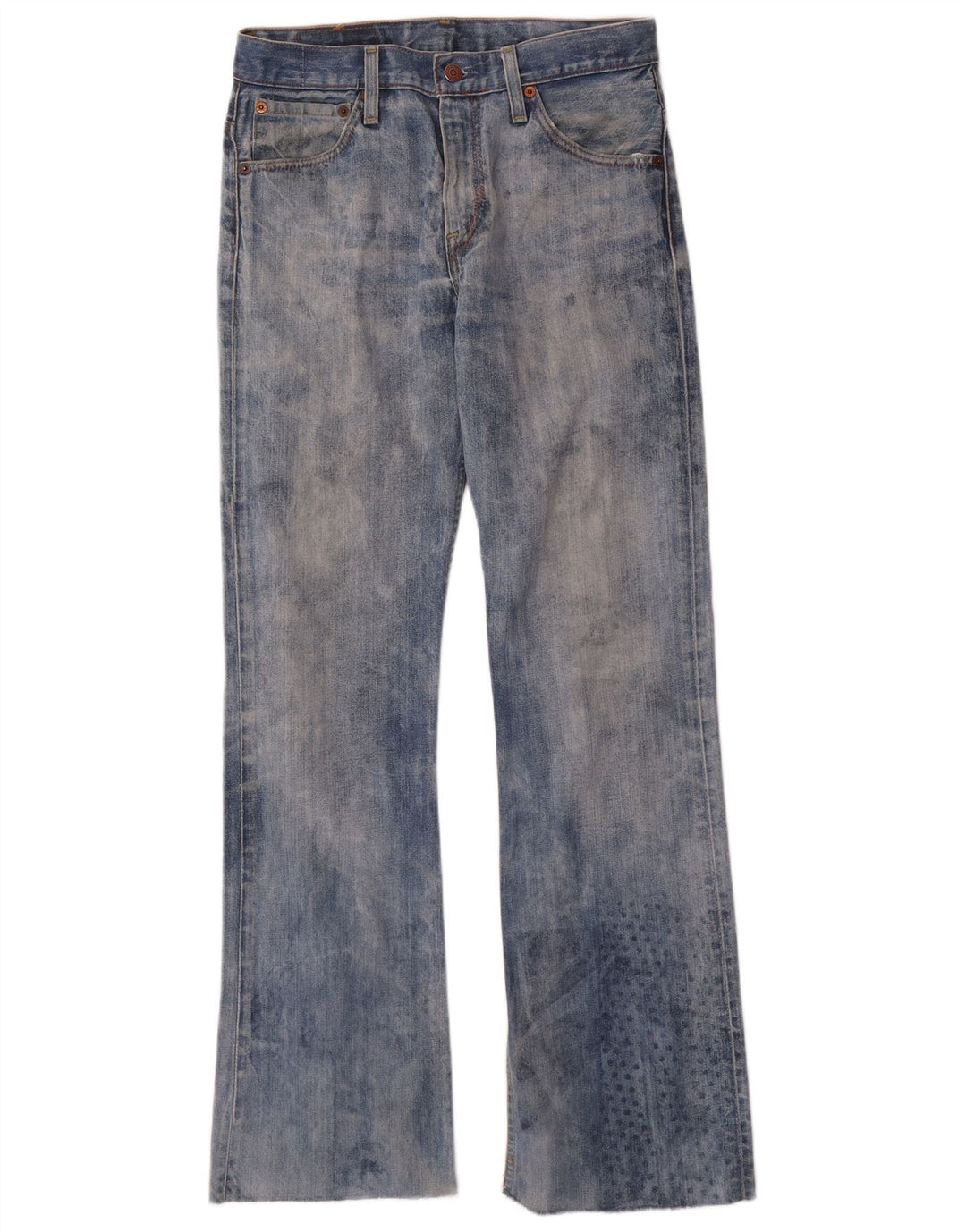 Levi's Mens 507 Bootcut Jeans W29 L32 Μπλε βαμβακερό