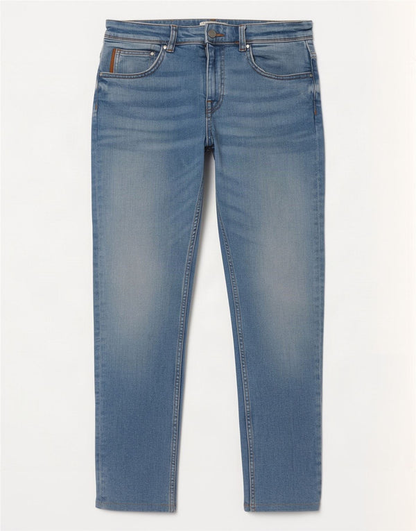 Zara Ανδρικό Slim Jeans EU 42 Large W32 L30 Blue Cotton