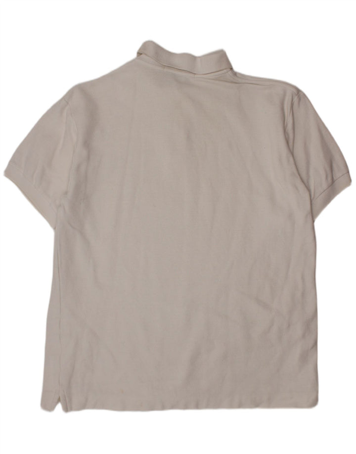 Μπλουζάκι πόλο αγοριών FILA 13-14 ετών Λευκό