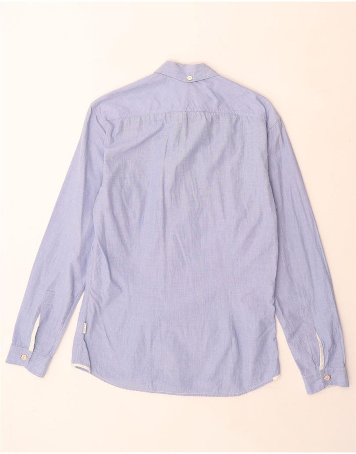 Ανδρικό πουκάμισο Paul Smith σε φόρμα, μεσαίο μπλε βαμβακερό