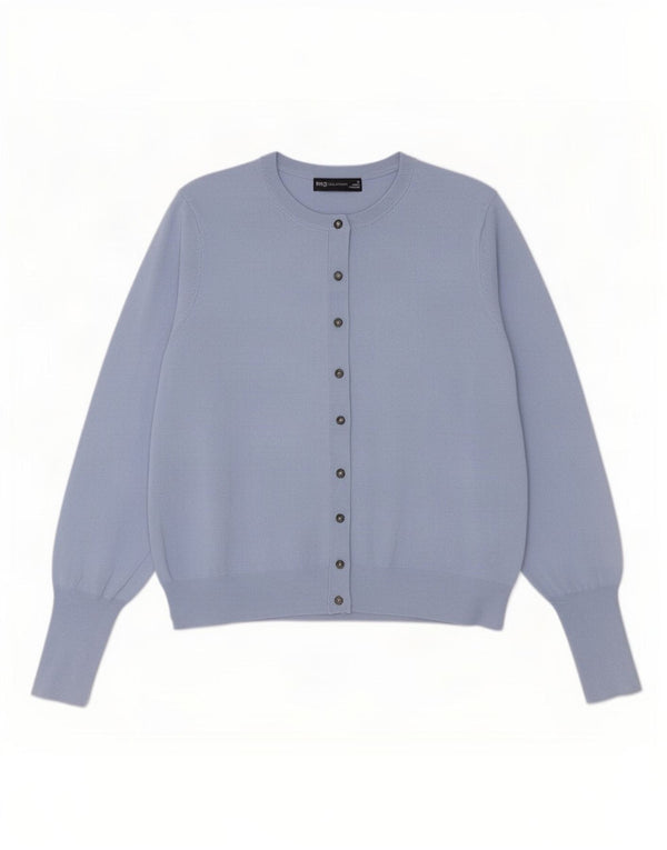 Marks & Spencer Γυναικεία ζακέτα πουλόβερ UK 18 XL μπλε βισκόζη