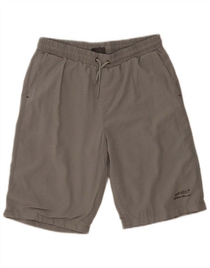 Eddie Bauer Boys αθλητικό σορτς 14-15 ετών μεγάλο γκρι πολυεστέρα