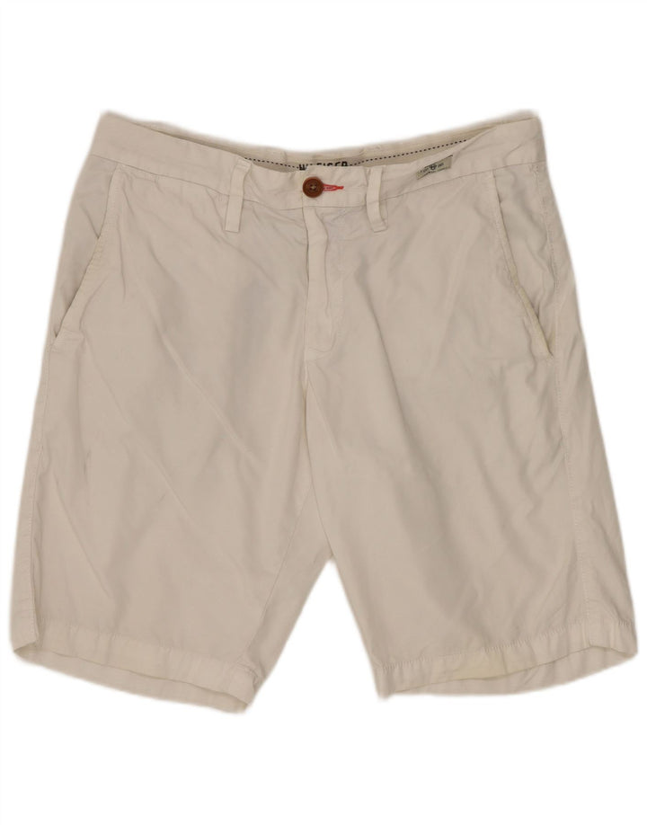 TOMMY HILFIGER Ανδρικό σορτς Chino Brooklyn W30, μεσαίο λευκό βαμβακερό