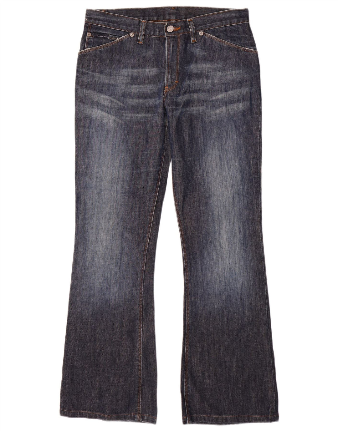 Calvin Klein Γυναικεία Bootcut Jeans W28 L29 Navy Blue