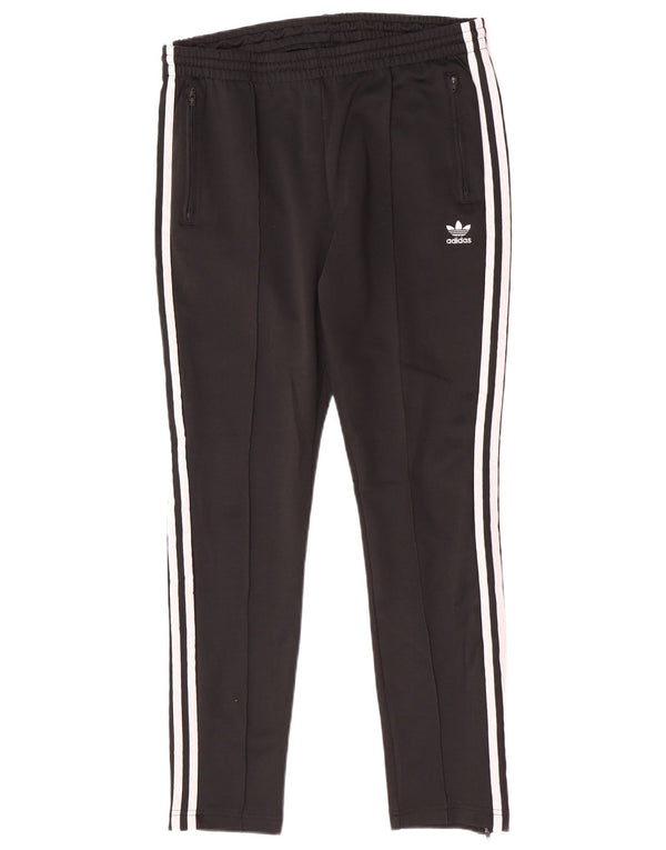 Γυναικεία αθλητική φόρμα Adidas Παντελόνι UK 16 Large Black Cotton Sports
