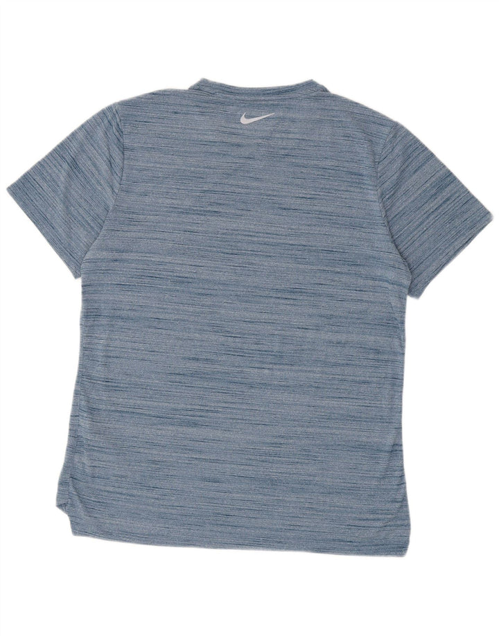Ανδρικό μπλουζάκι Nike Dri Fit Μπλουζάκι από πολυεστέρα με μεγάλο μπλε φλύκταινα