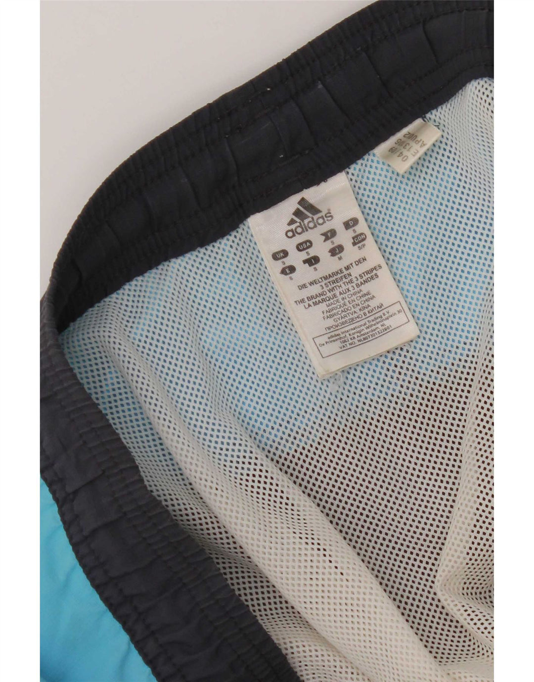 Ανδρικό σορτς κολύμβησης Cargo Adidas Μικρό μπλε Navy Colourblock Πολυεστέρας