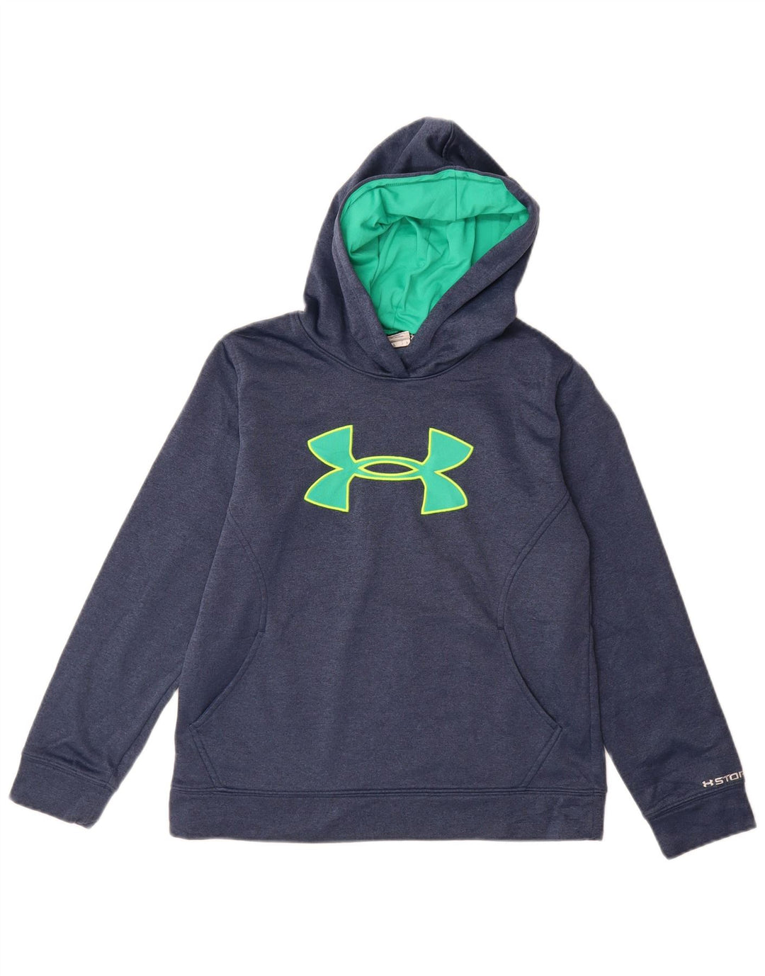 UNDER ARMOR Κορίτσια φαρδιά κουκούλα άλτης 11-12 ετών Large Navy Blue