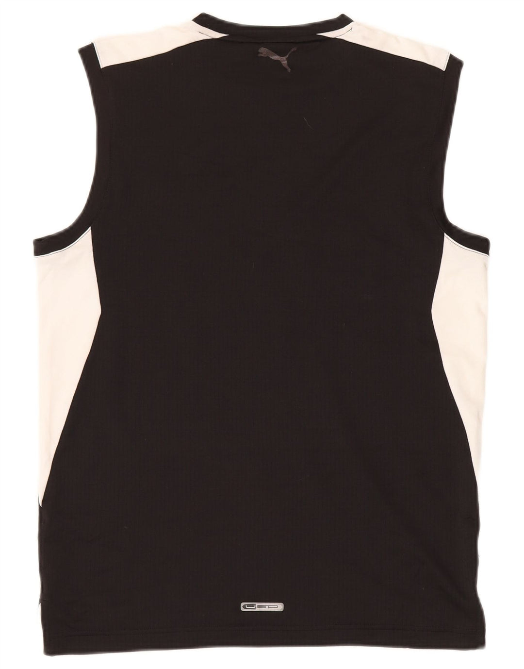 Ανδρικό γραφικό γιλέκο Puma Top Medium Black Colourblock Polyester Sports