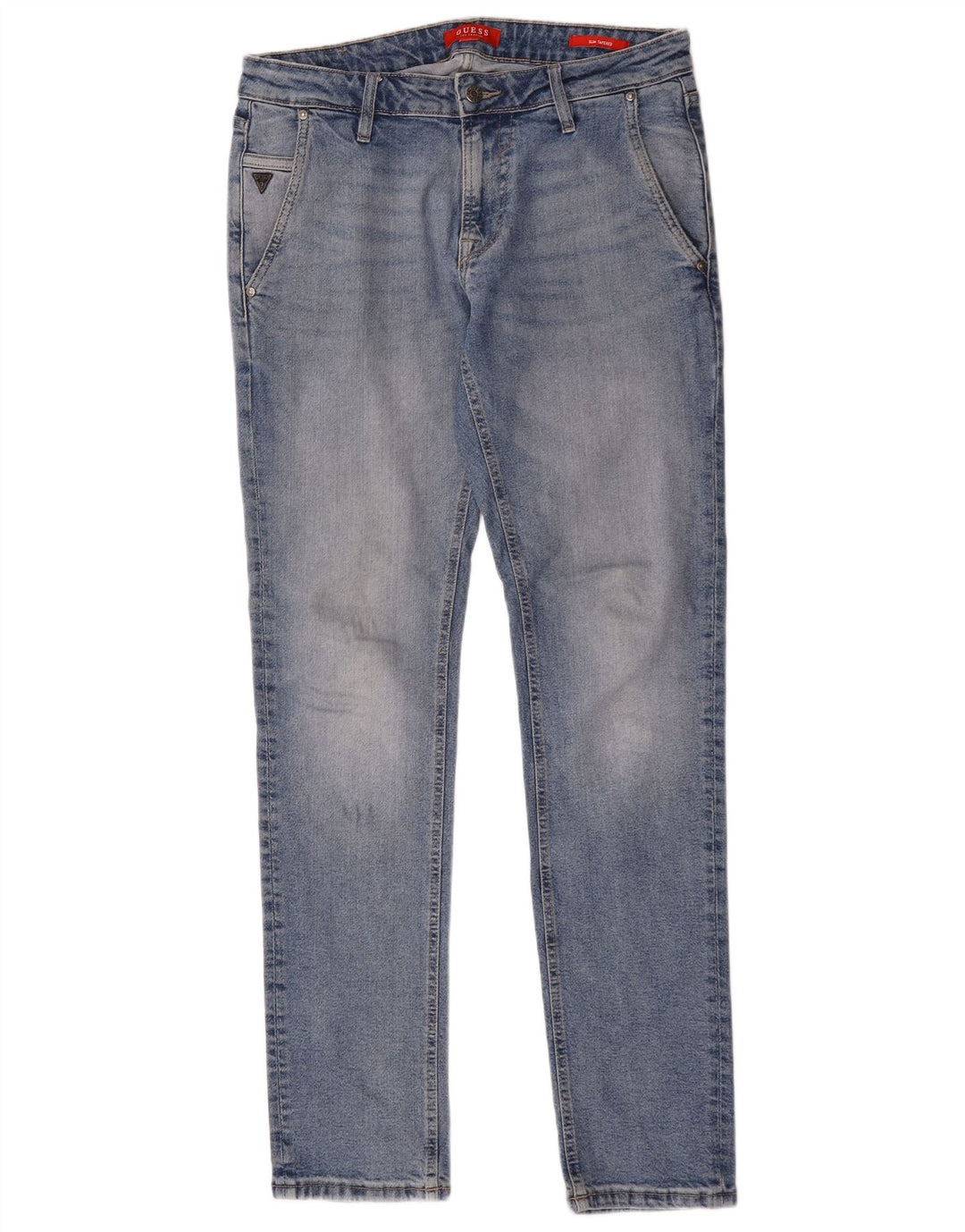 Guess Γυναικείο Slim Tapered Jeans W32 L34 Blue Polyester
