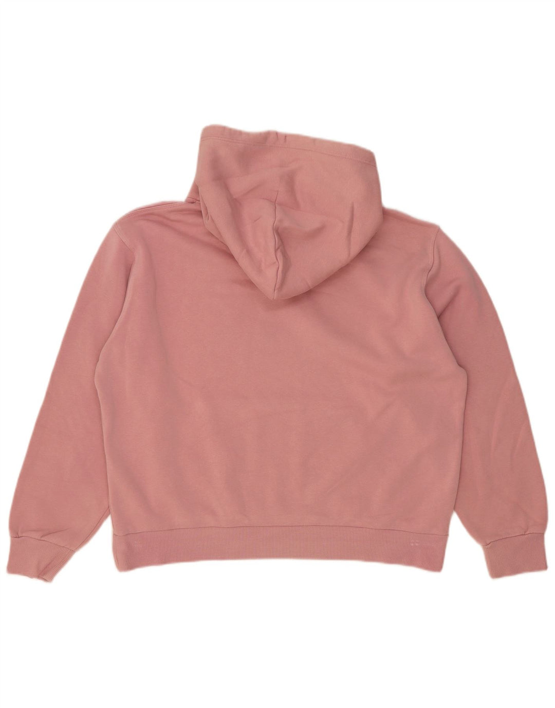 Converse Γυναικείο Hoodie Jumper UK 14 Medium Pink Βαμβακερό