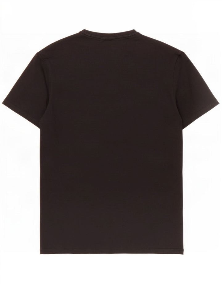 Ανδρικό μπλουζάκι Guess Super Slim Fit Top Μεσαίο Μαύρο