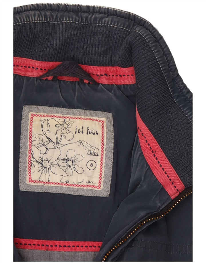 Fat Face Γυναικεία επένδυση Gilet UK 8 Small Navy Blue Polyester