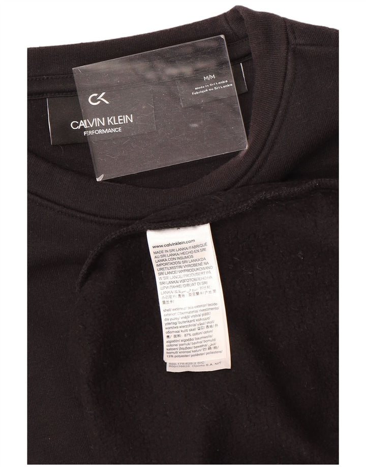 CALVIN KLEIN Γυναικείο Φούτερ Performance Jumper UK 14 Medium Brown