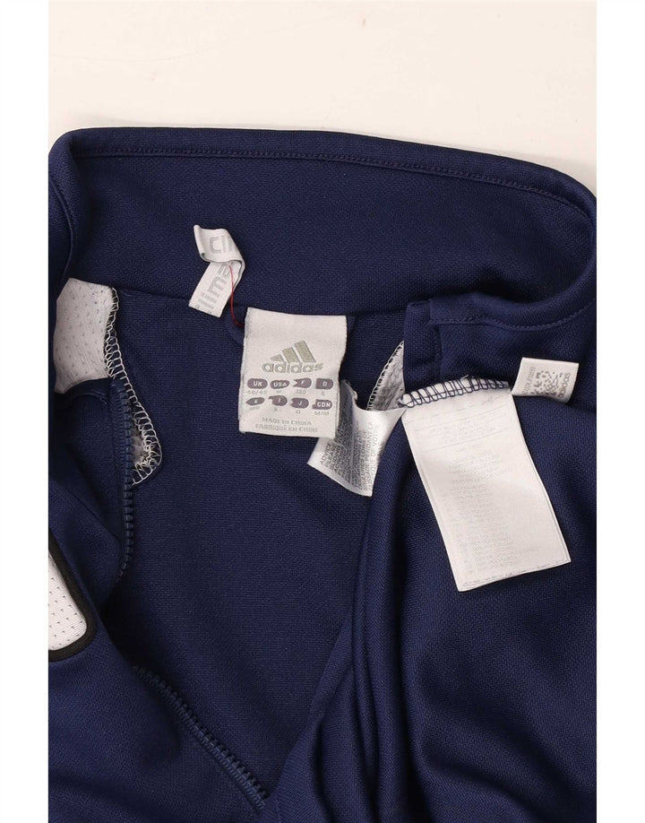 Ανδρική φόρμα φόρμας γραφικών πουλόβερ Adidas Top UK 40/42 Medium Navy Blue