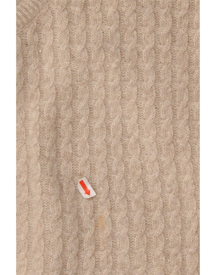 ST. Γυναικεία ζακέτα ANDREWS UK 18 XL Beige Angora