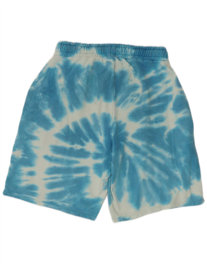 Ανδρικό αθλητικό σορτς Guess Medium Blue Tie Dye Cotton