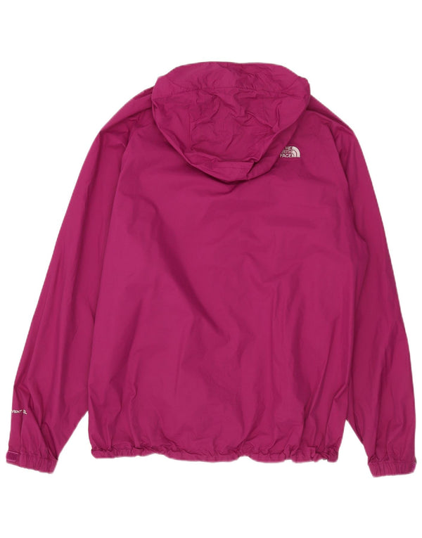 The North Face γυναικείο μπουφάν βροχής μεγάλου μεγέθους με κουκούλα UK 18 XL Purple Nylon