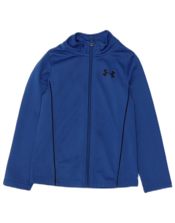 Under Armour Boys αθλητική φόρμα Top Jacket 4-5 Years Blue Polyester