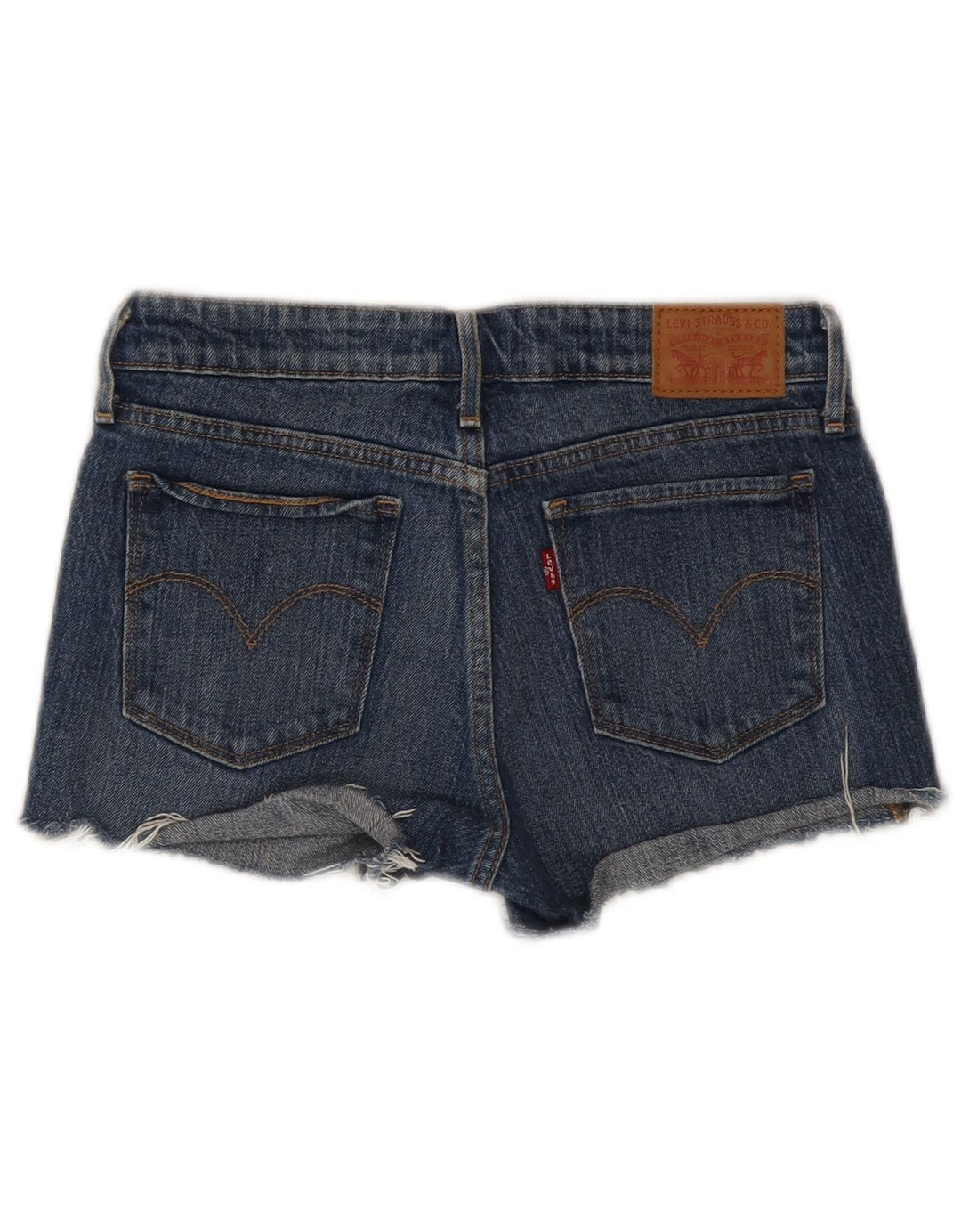 Γυναικείο Levi's 712 Slim τζιν σορτς W26 μικρό μπλε βαμβακερό