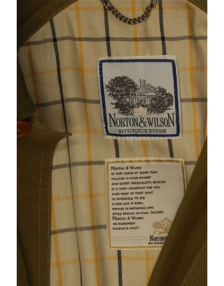 Norton & Wilson Ανδρική καμπαρντίνα UK 40 Large Khaki