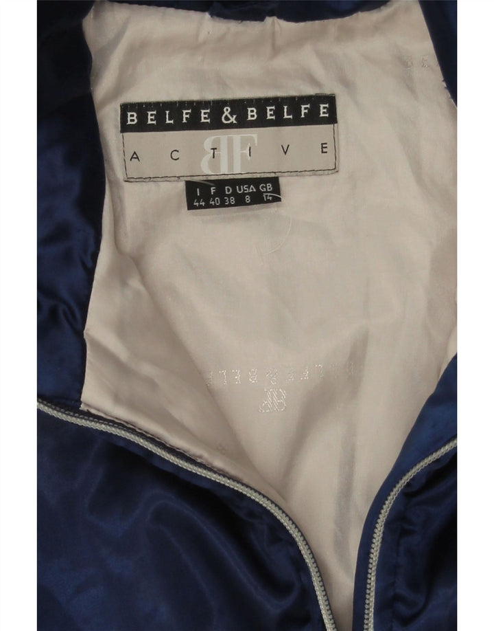 Γυναικείο καπιτονέ μπουφάν Belfe & Belfe UK 14 Medium Navy Blue Polyester